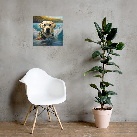 Poster-Labrador Retriever V4