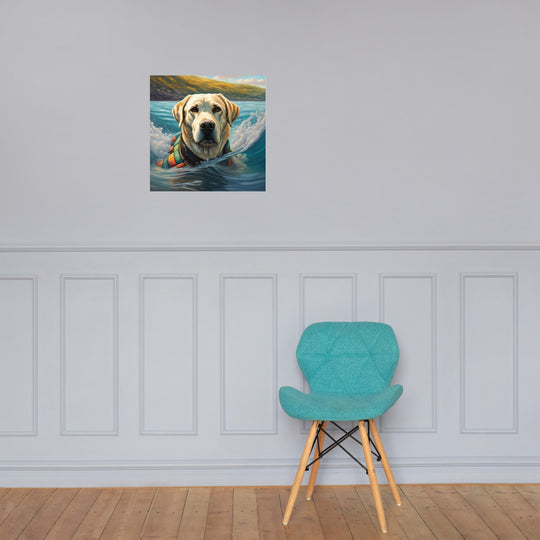 Poster-Labrador Retriever V4