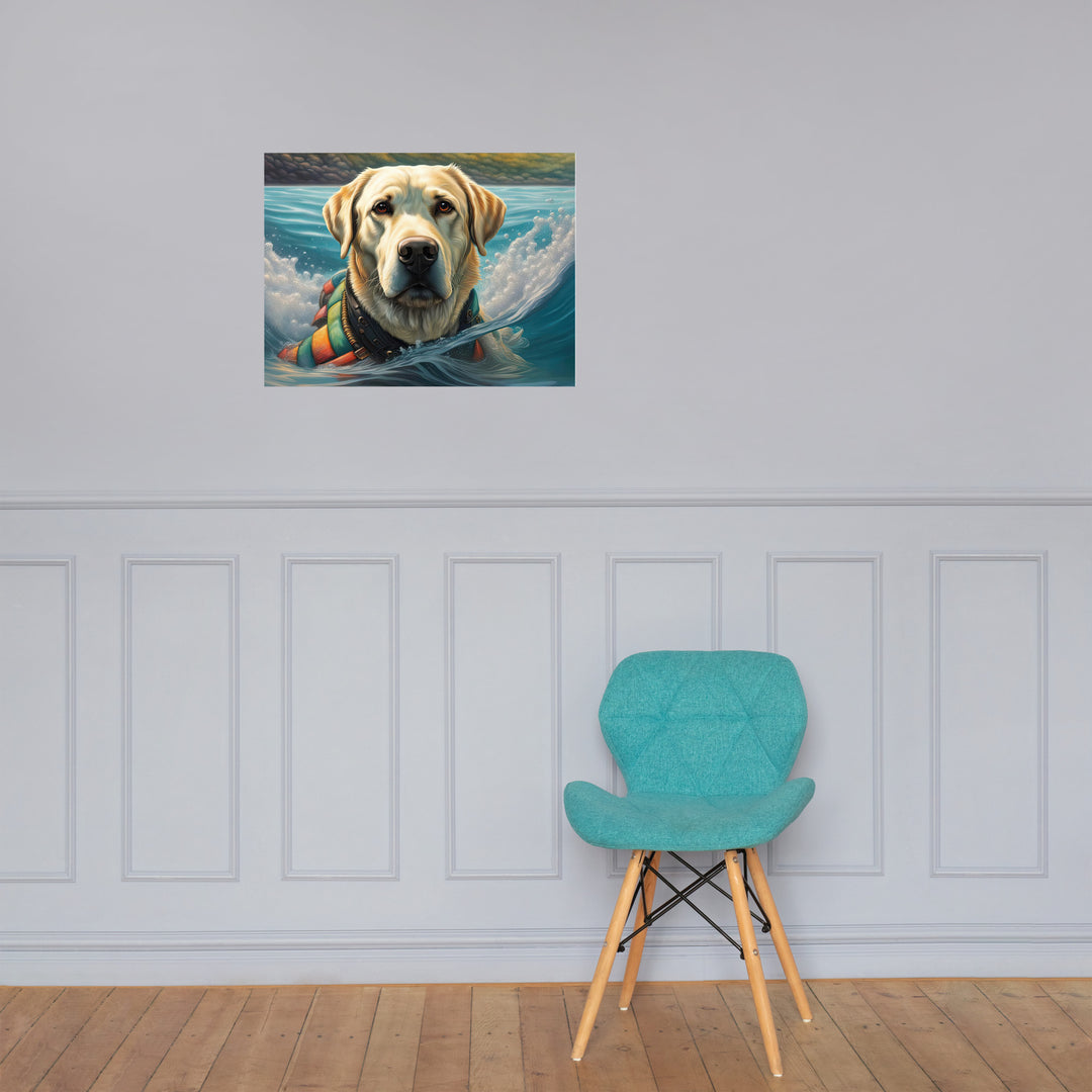 Poster-Labrador Retriever V4