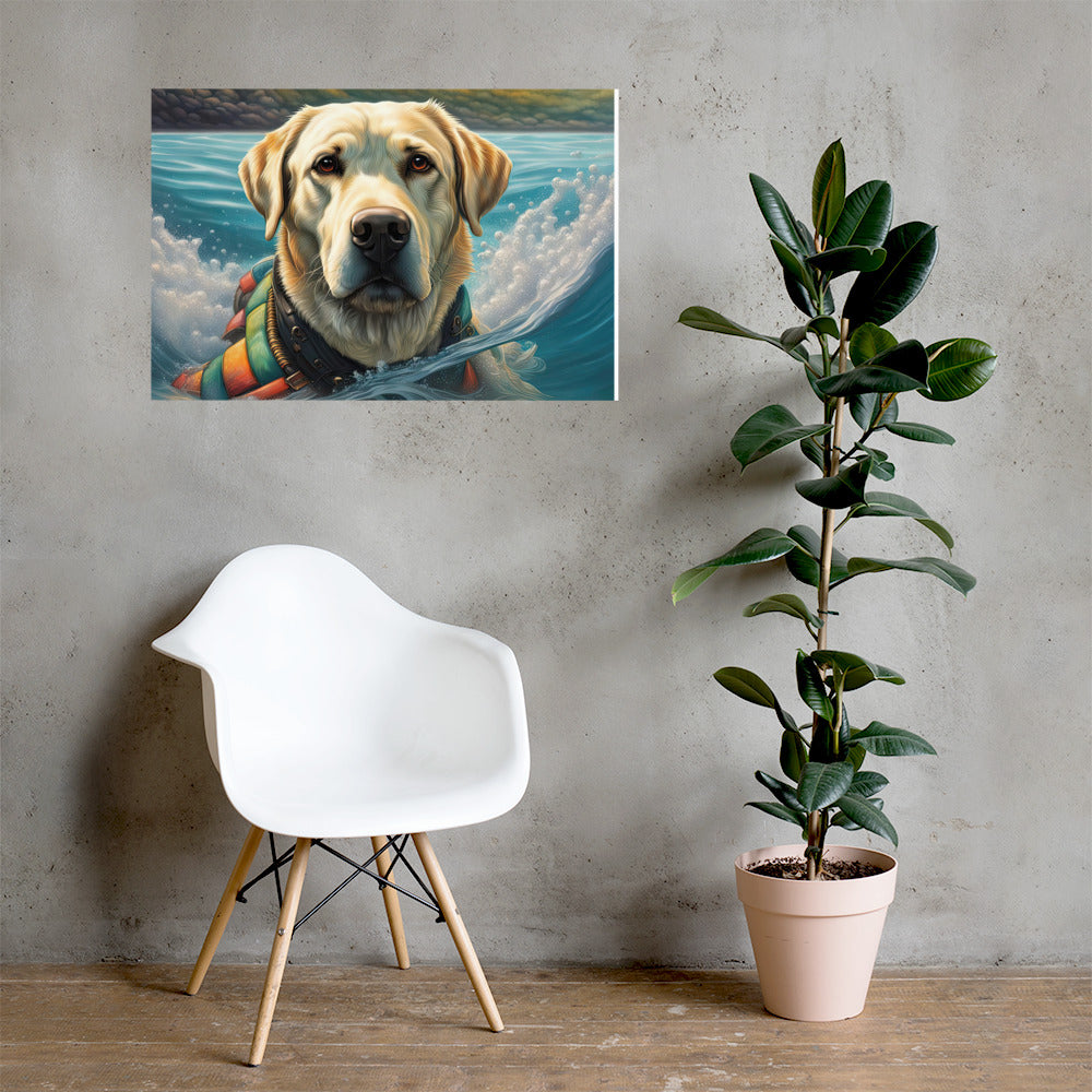 Poster-Labrador Retriever V4