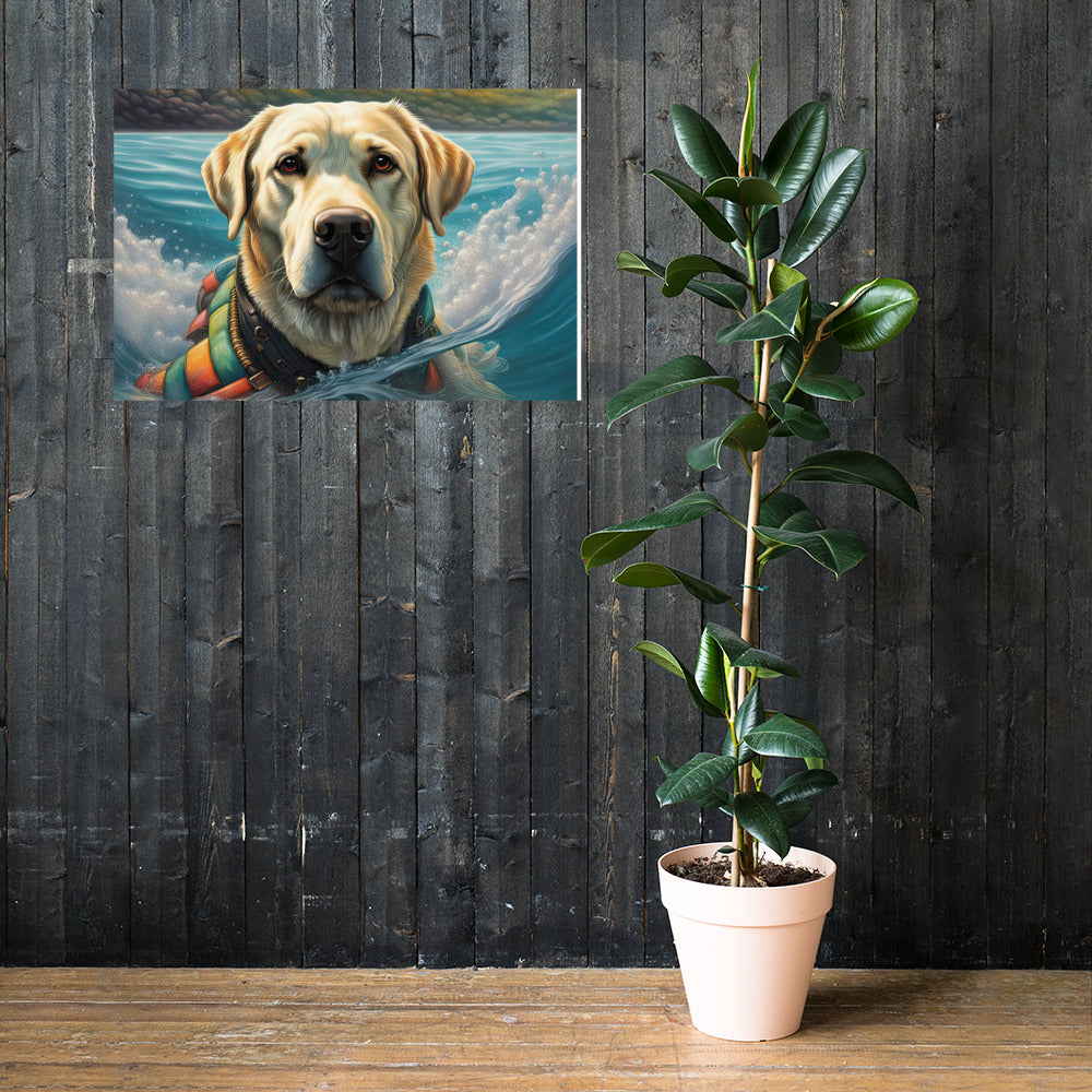 Poster-Labrador Retriever V4