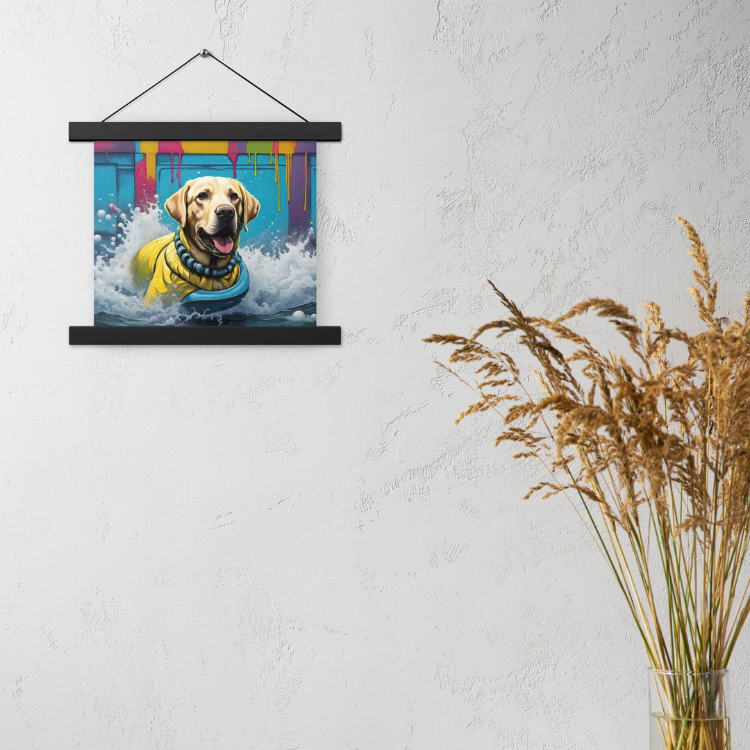 Poster with hangers-Labrador Retriever