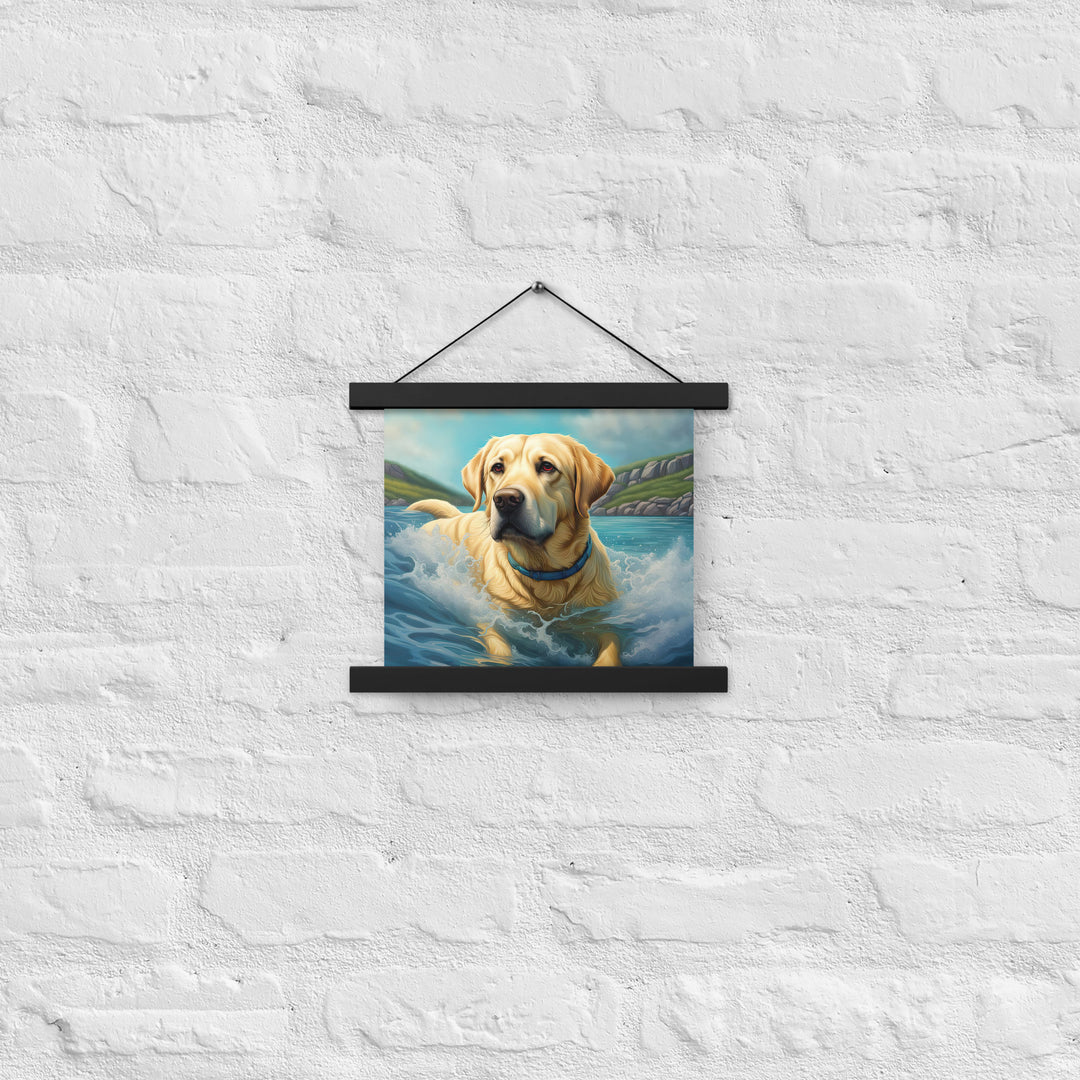 Poster with hangers-Labrador Retriever V2