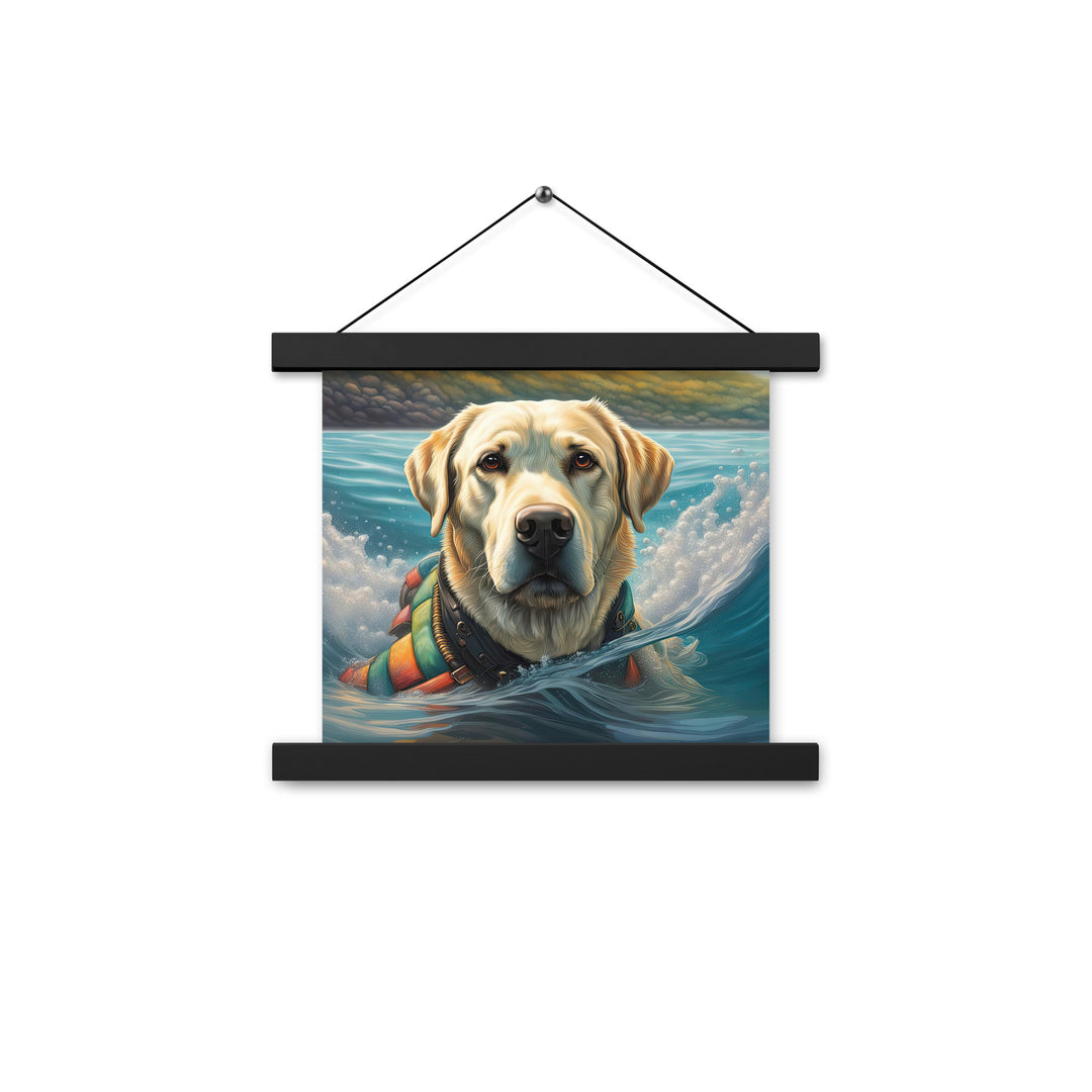 Poster with hangers-Labrador Retriever V4