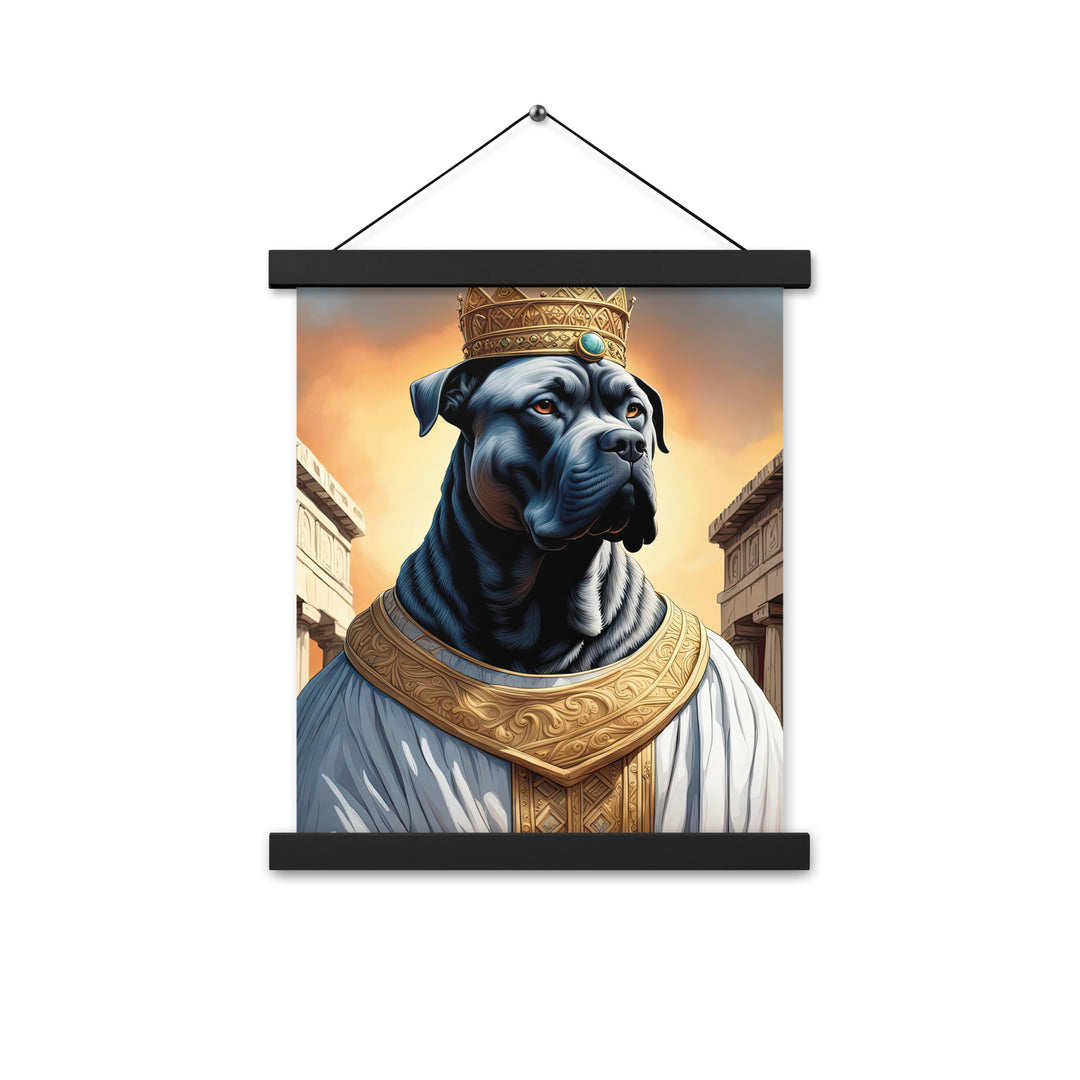 Poster with hangers-Cane Corso