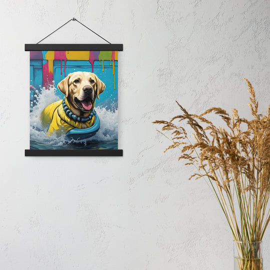 Poster with hangers-Labrador Retriever