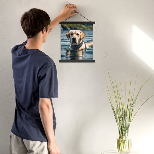 Poster with hangers-Labrador Retriever V3