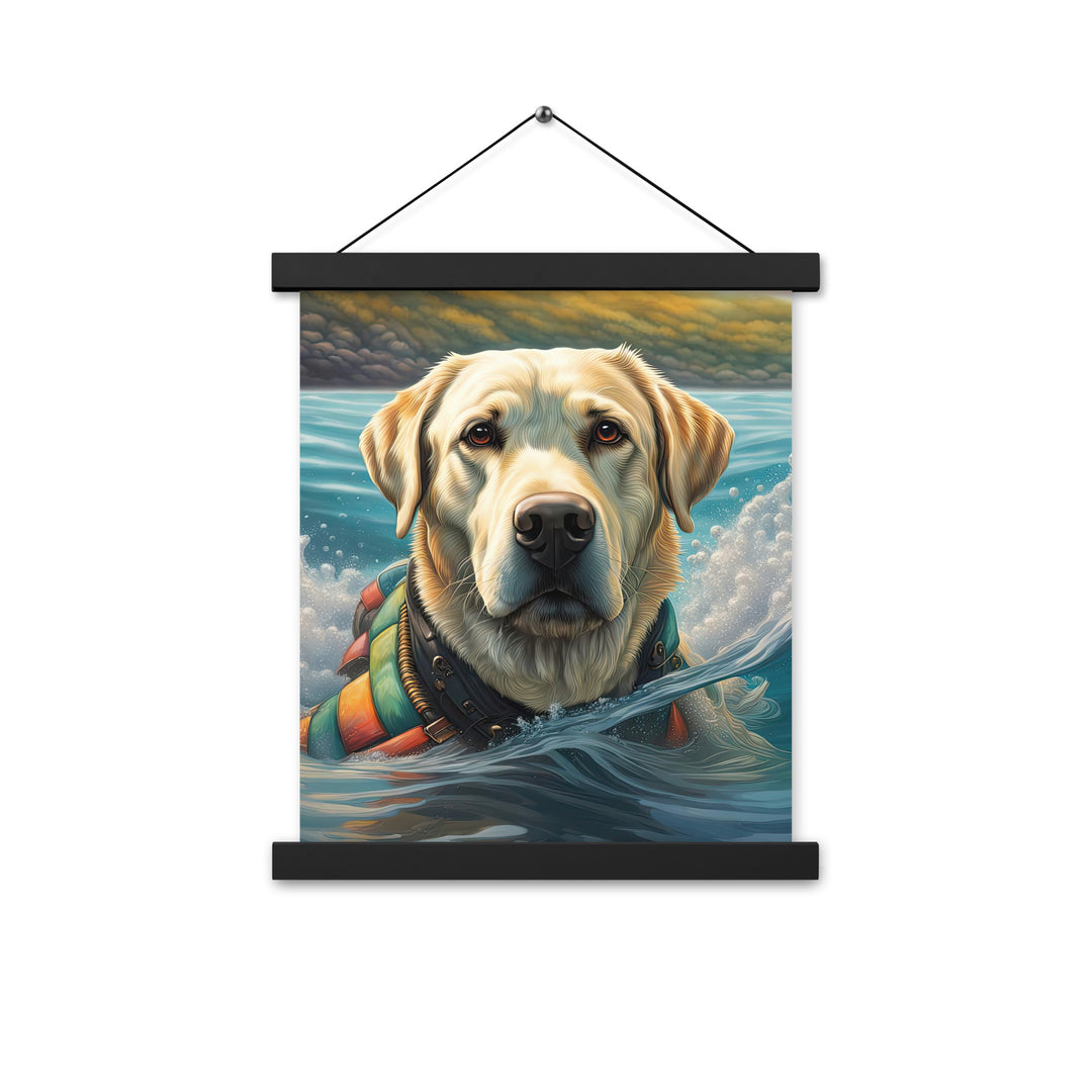 Poster with hangers-Labrador Retriever V4