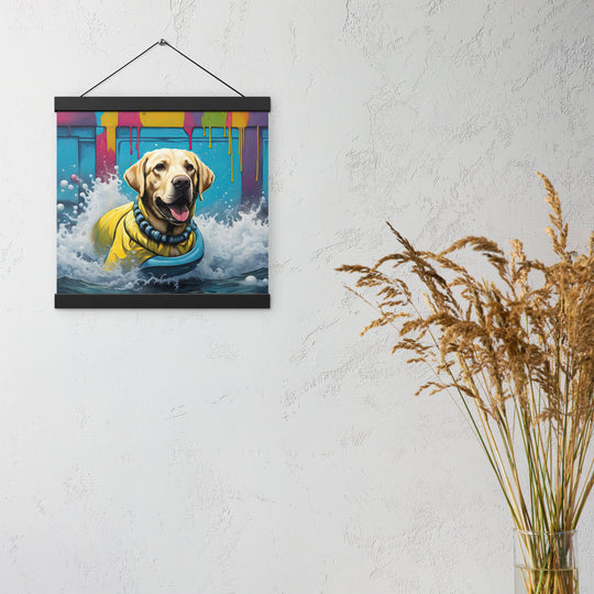 Poster with hangers-Labrador Retriever