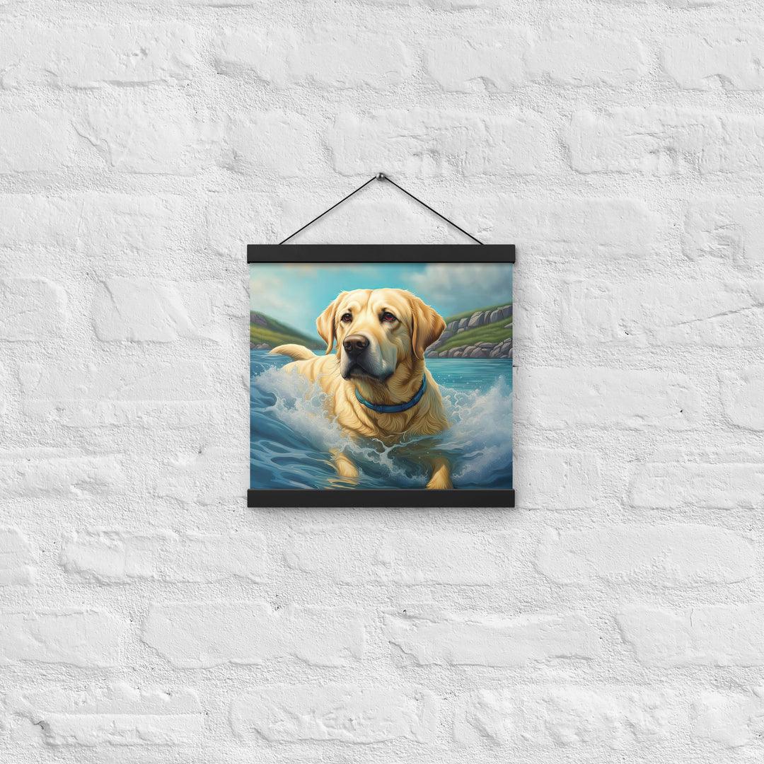 Poster with hangers-Labrador Retriever V2