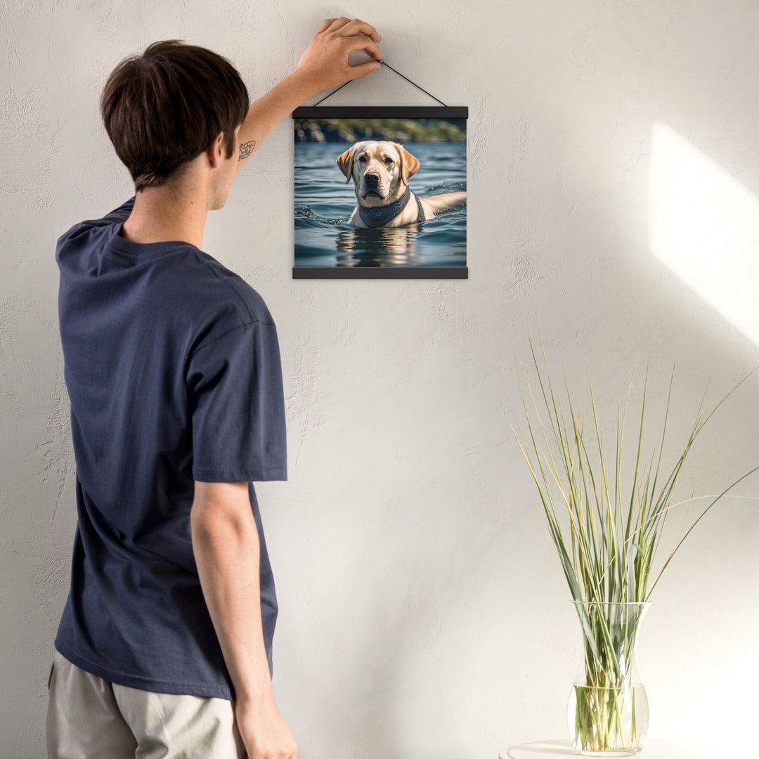 Poster with hangers-Labrador Retriever V3