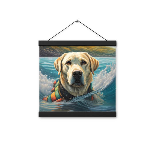 Poster with hangers-Labrador Retriever V4