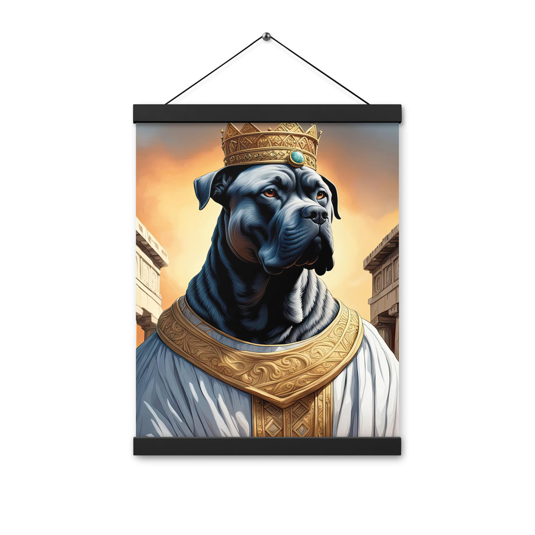Poster with hangers-Cane Corso