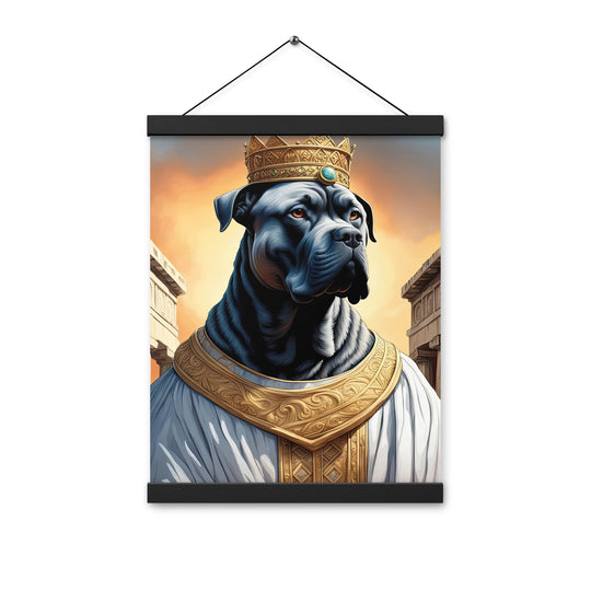 Poster with hangers-Cane Corso