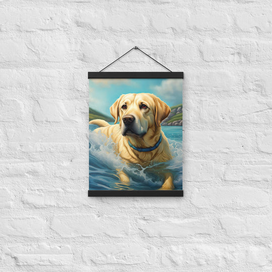 Poster with hangers-Labrador Retriever V2