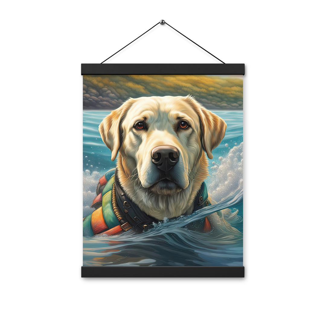 Poster with hangers-Labrador Retriever V4