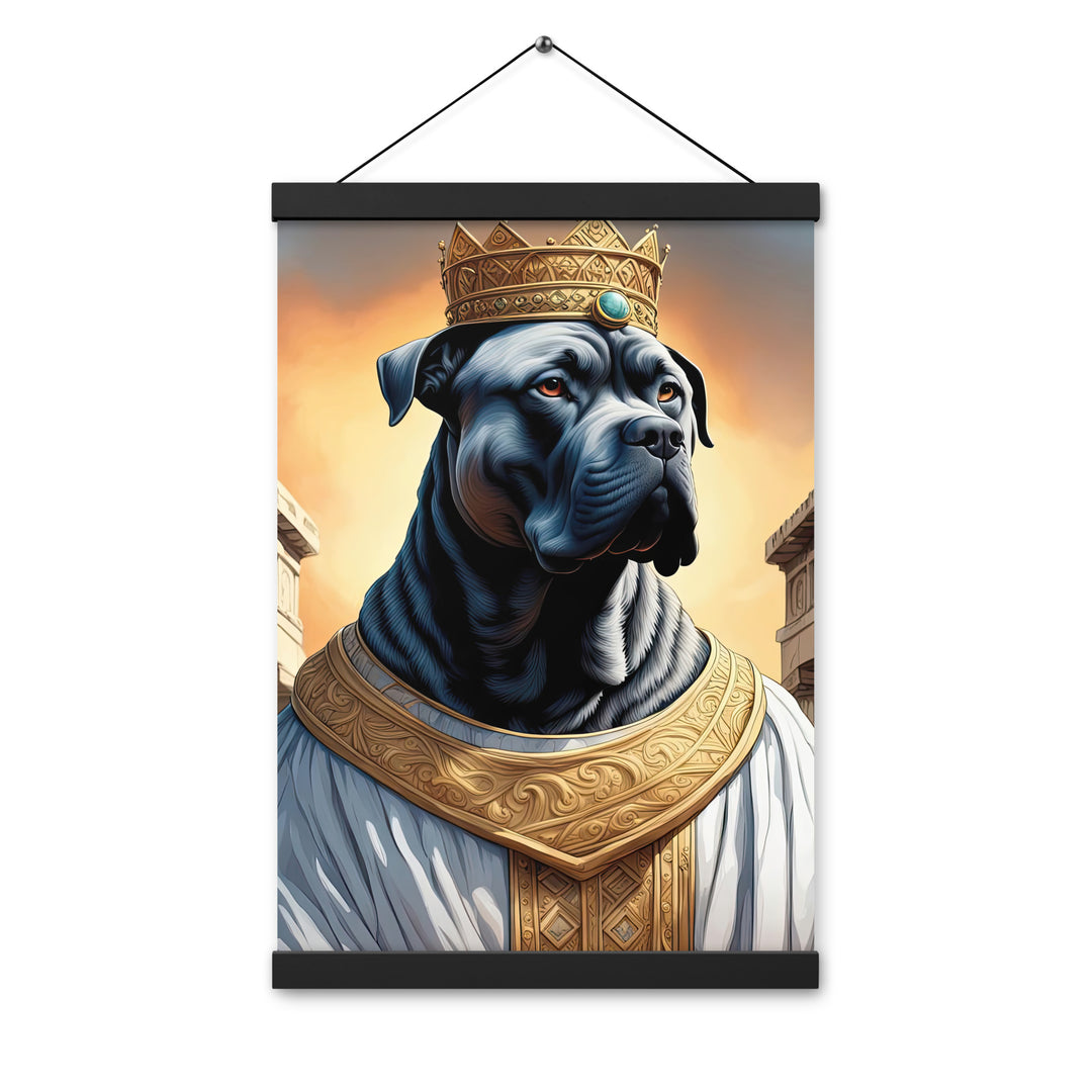 Poster with hangers-Cane Corso