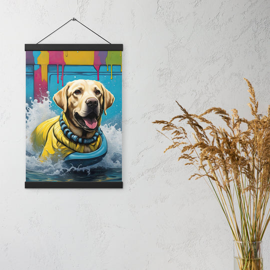 Poster with hangers-Labrador Retriever