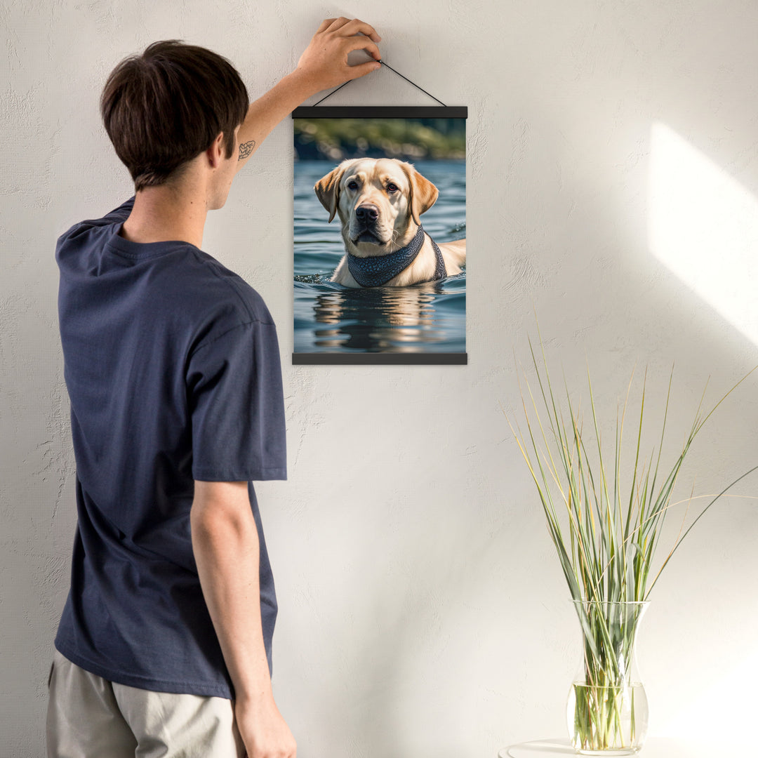 Poster with hangers-Labrador Retriever V3