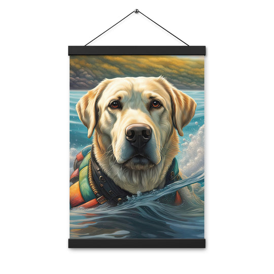 Poster with hangers-Labrador Retriever V4