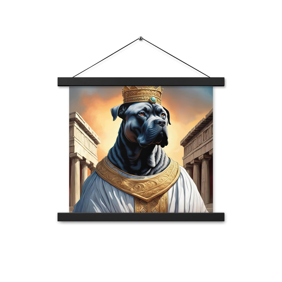 Poster with hangers-Cane Corso