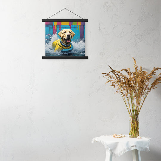 Poster with hangers-Labrador Retriever