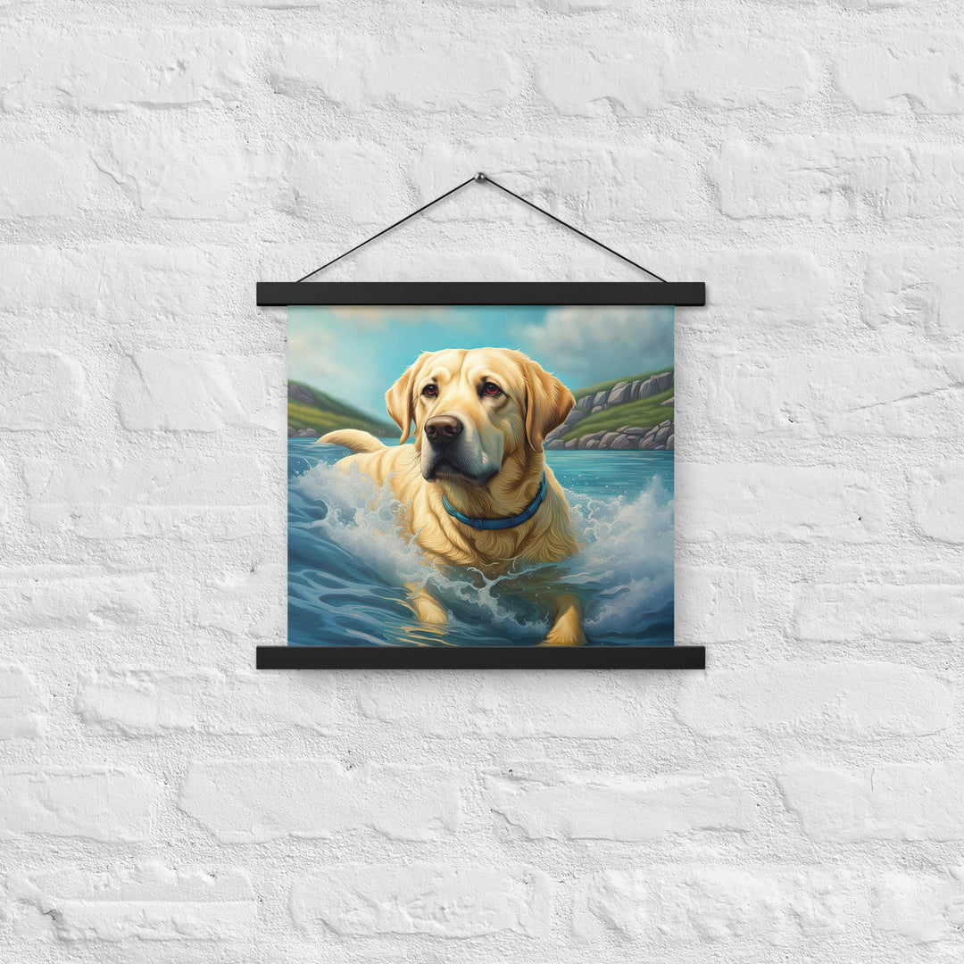 Poster with hangers-Labrador Retriever V2