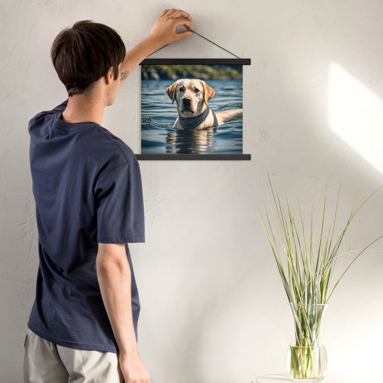 Poster with hangers-Labrador Retriever V3