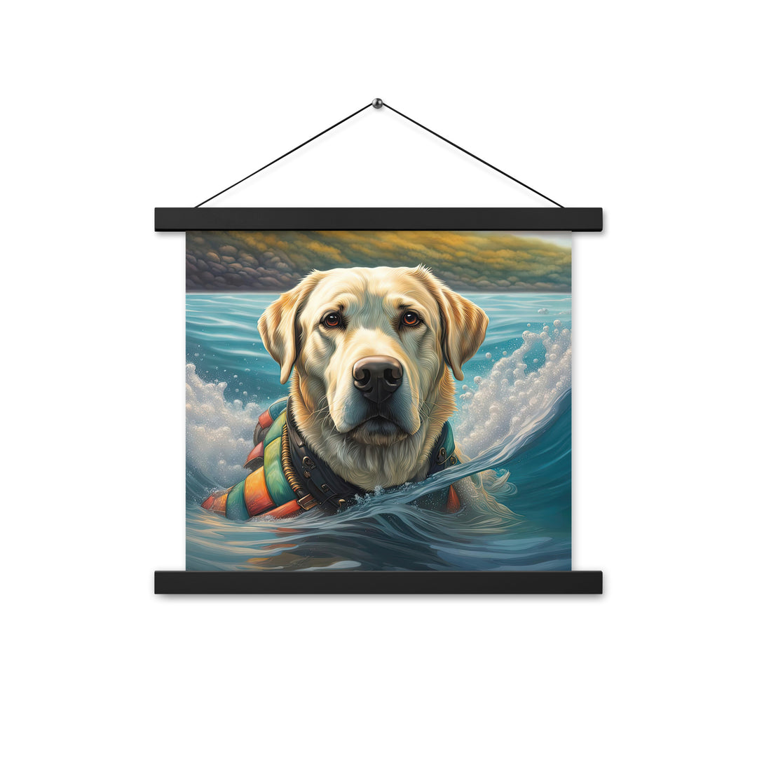 Poster with hangers-Labrador Retriever V4