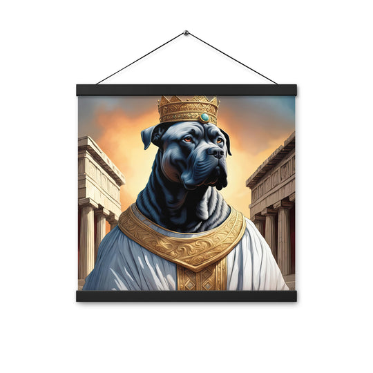 Poster with hangers-Cane Corso