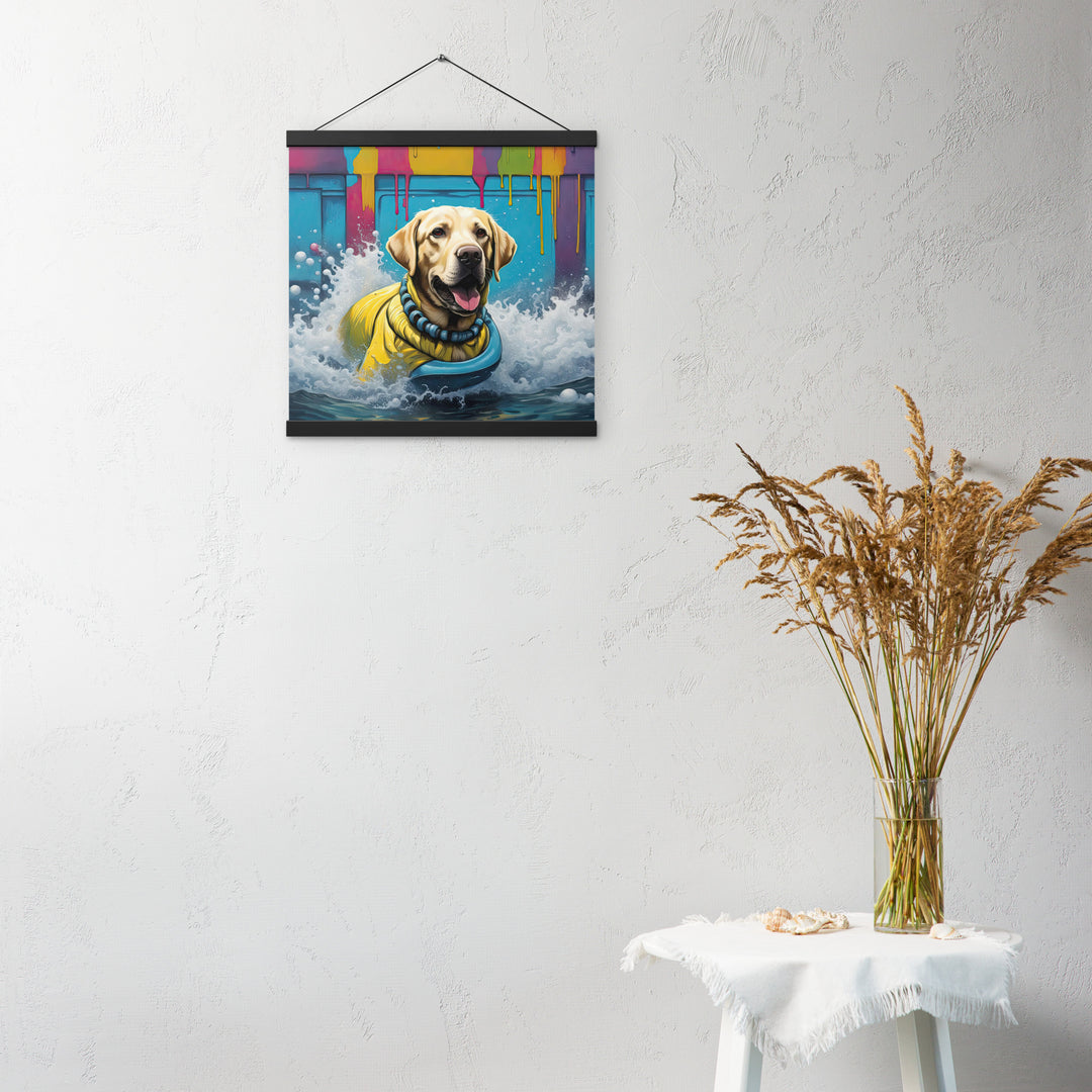 Poster with hangers-Labrador Retriever