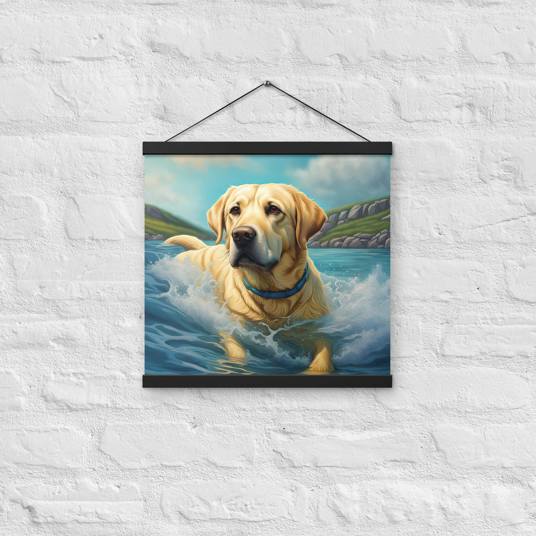 Poster with hangers-Labrador Retriever V2