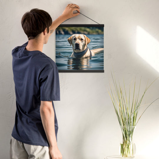 Poster with hangers-Labrador Retriever V3