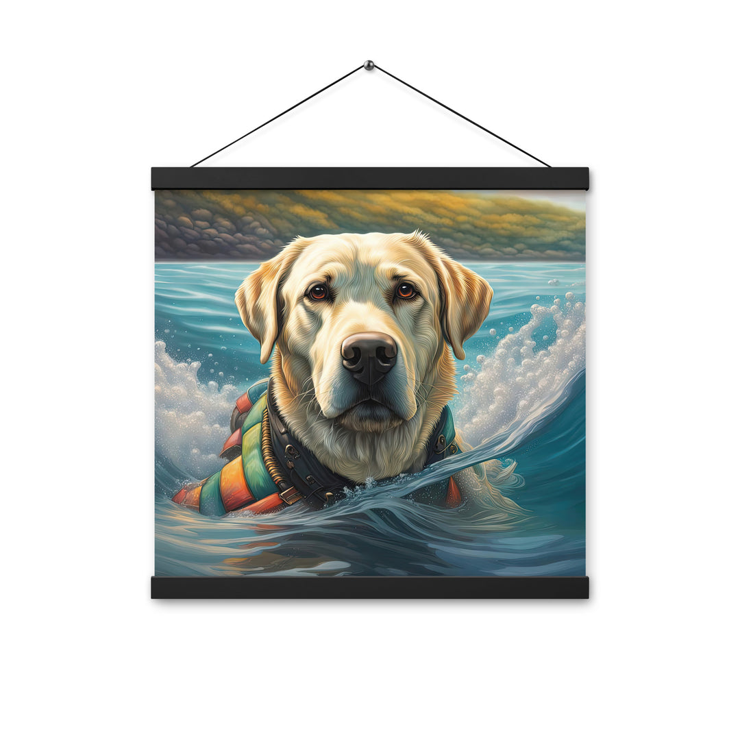 Poster with hangers-Labrador Retriever V4