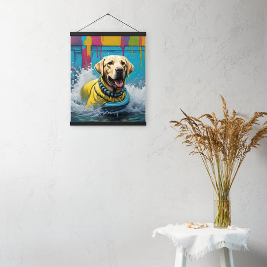 Poster with hangers-Labrador Retriever