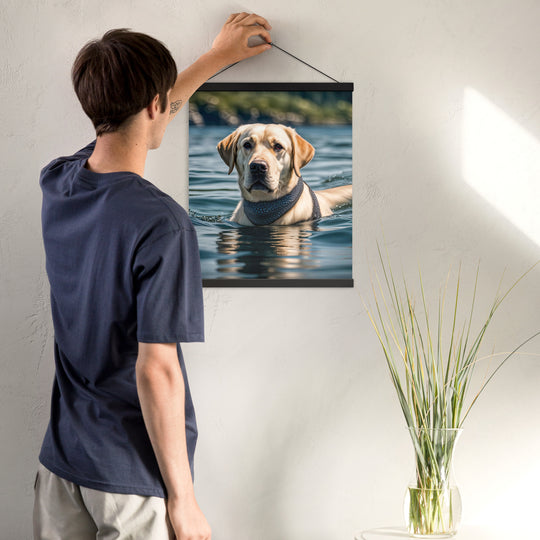 Poster with hangers-Labrador Retriever V3