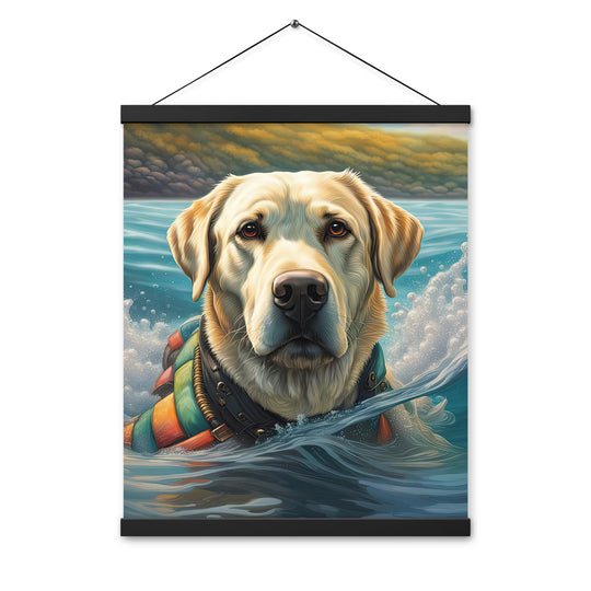 Poster with hangers-Labrador Retriever V4