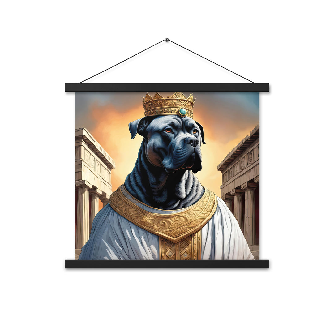 Poster with hangers-Cane Corso