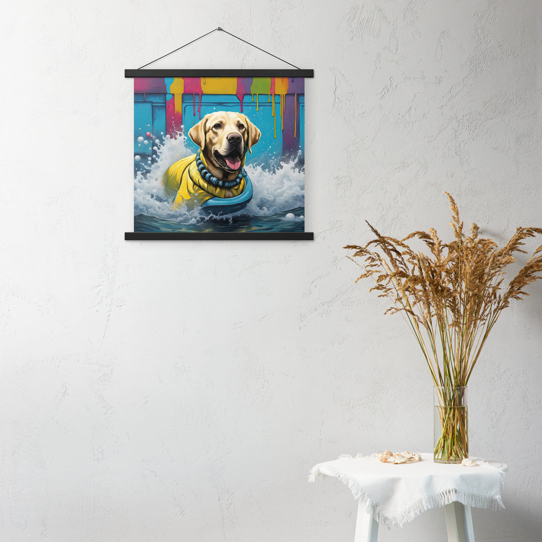 Poster with hangers-Labrador Retriever