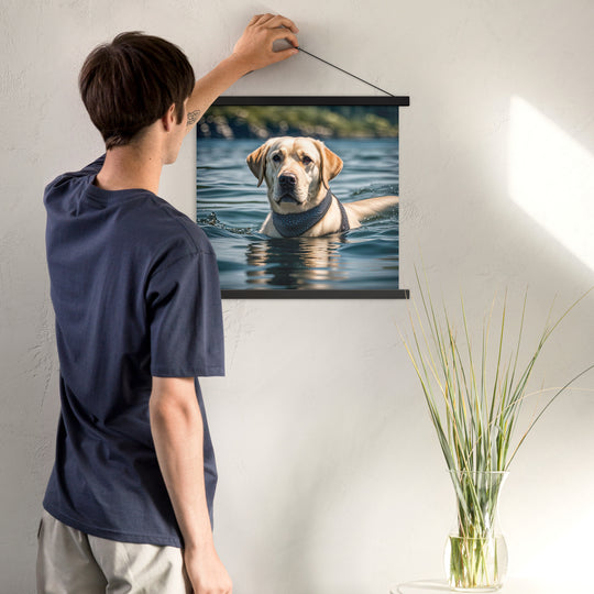 Poster with hangers-Labrador Retriever V3