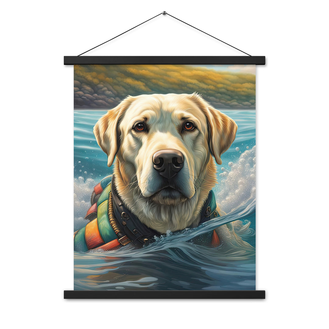 Poster with hangers-Labrador Retriever V4