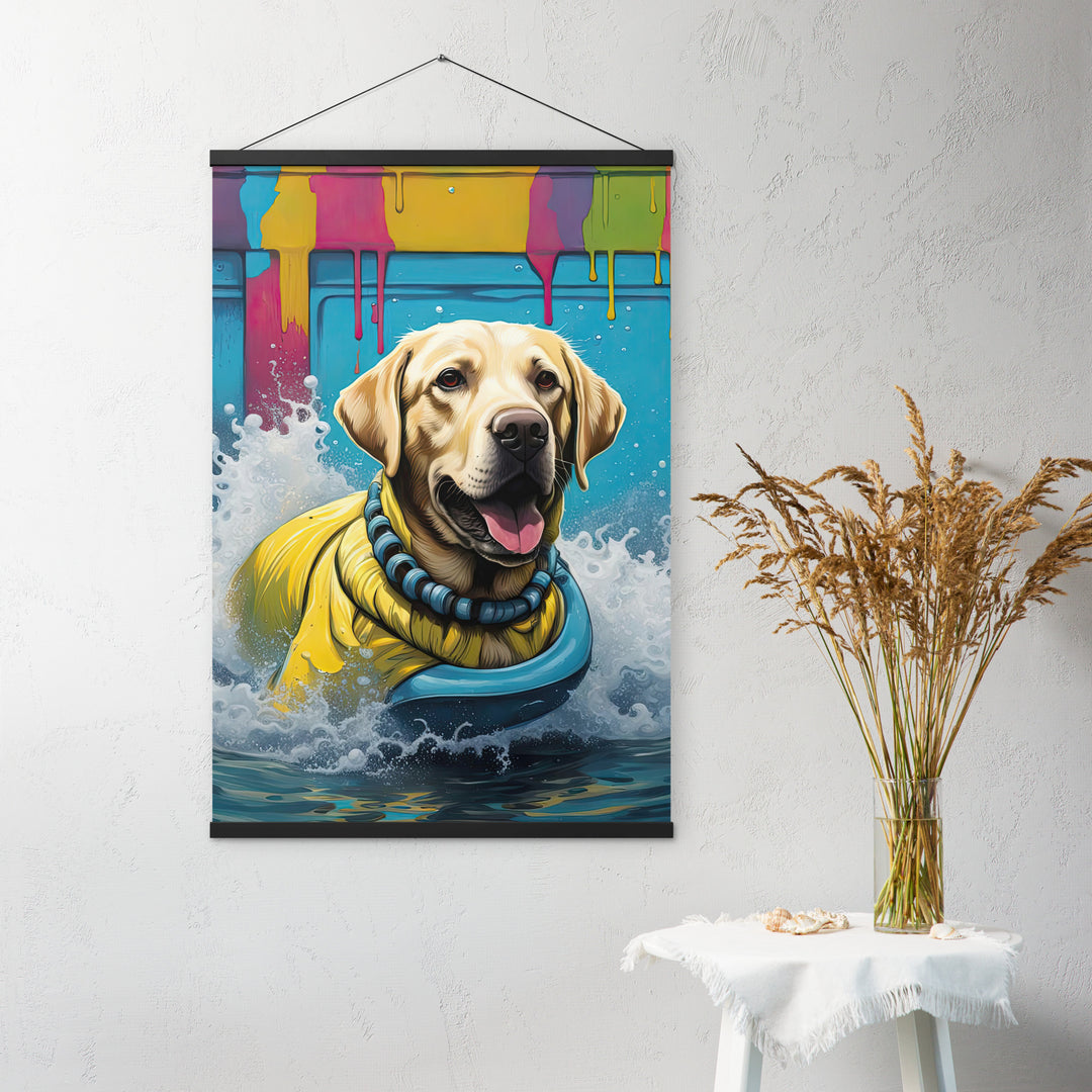 Poster with hangers-Labrador Retriever