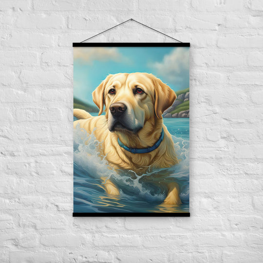 Poster with hangers-Labrador Retriever V2