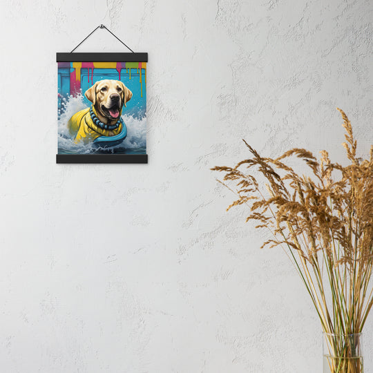 Poster with hangers-Labrador Retriever