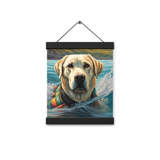 Poster with hangers-Labrador Retriever V4