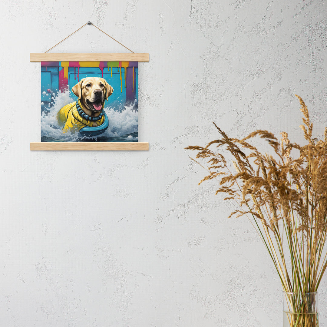 Poster with hangers-Labrador Retriever