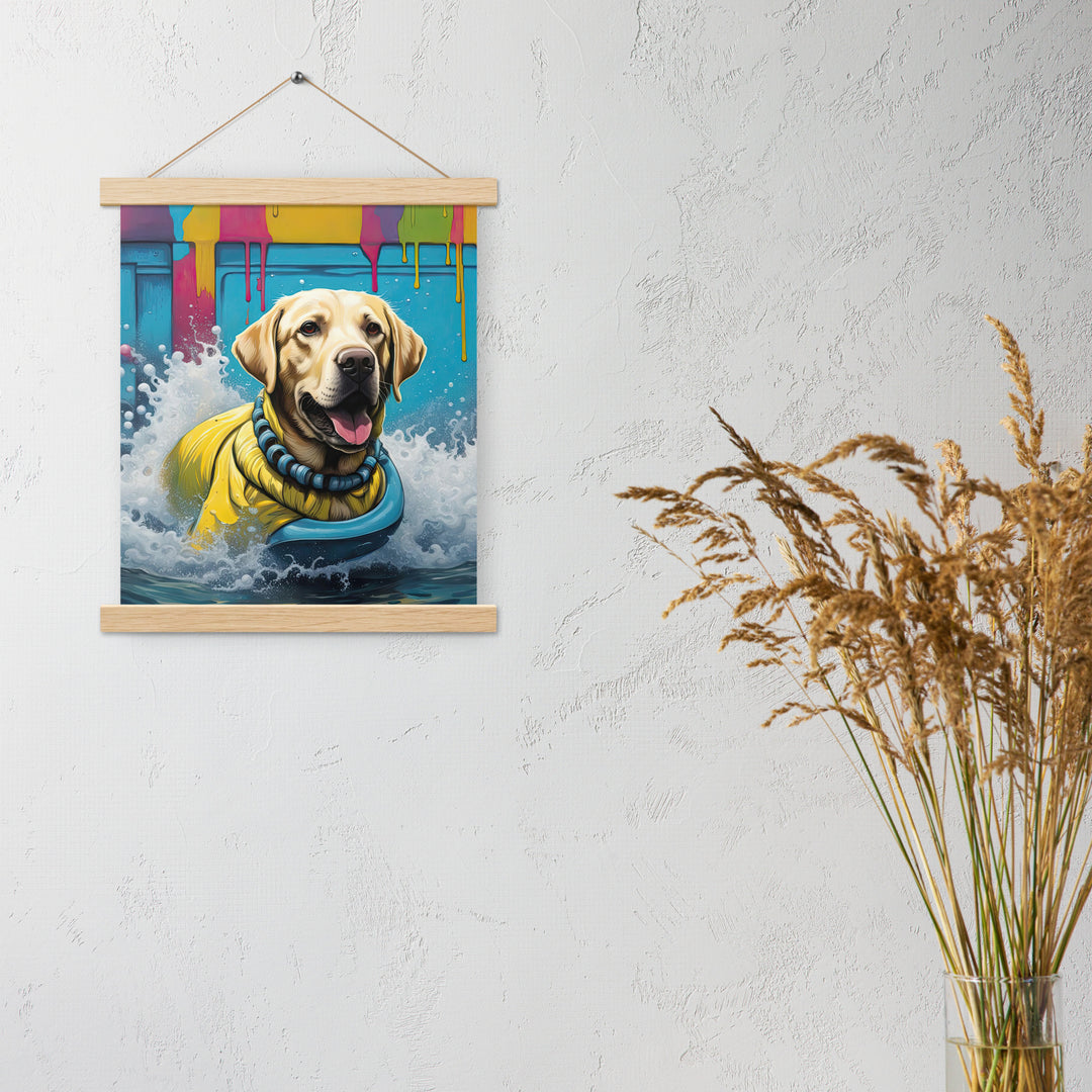 Poster with hangers-Labrador Retriever