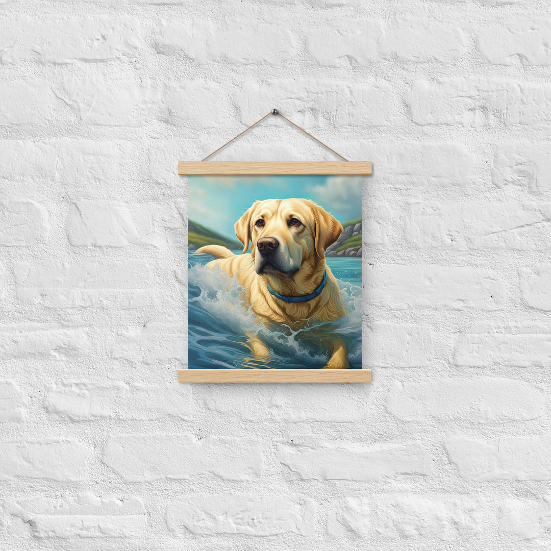 Poster with hangers-Labrador Retriever V2