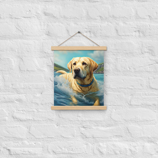 Poster with hangers-Labrador Retriever V2