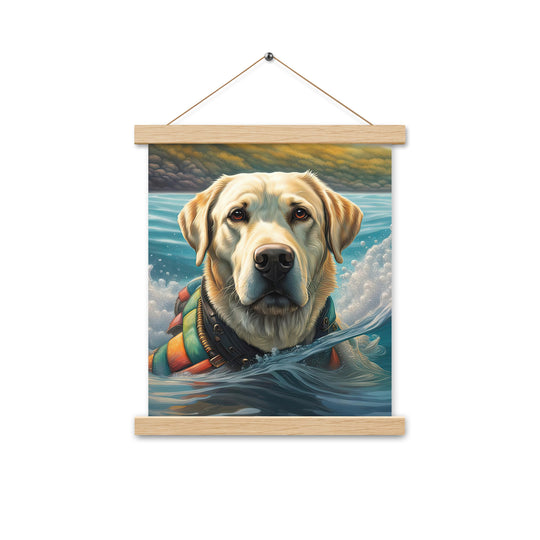 Poster with hangers-Labrador Retriever V4